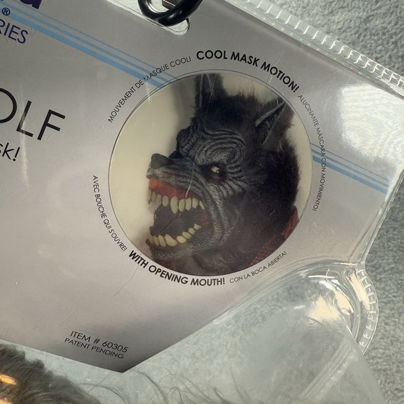 California Costumes Motion Werewolf Ani-Motion Mask Adults Teens One Size NEW - Picture 6 of 7